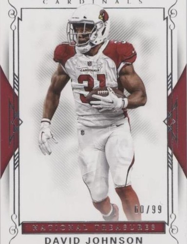 2017 Panini National Treasures David Johnson #29