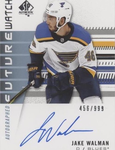 2019-20 SP Authentic - Jake Walman #248