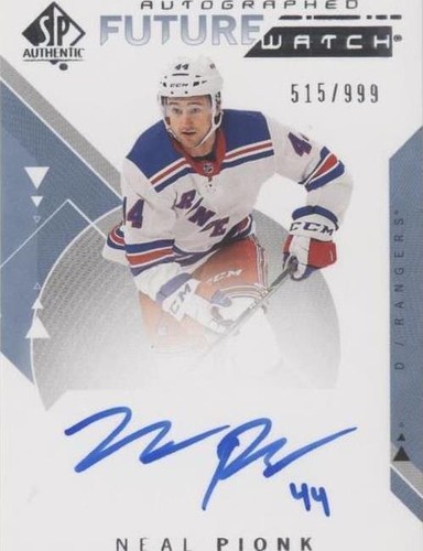 2018-19 SP Authentic - Neal Pionk #183