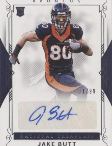 2017 Panini National Treasures Jake Butt #126