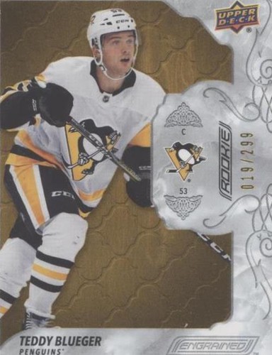 2019-20 Upper Deck Engrained - Teddy Blueger #90
