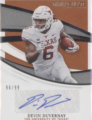 2021 Panini Immaculate Collection Collegiate Devin Duvernay #II-DD