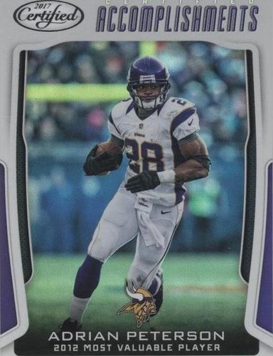 2017 Panini Certified Adrian Peterson #CA-AP