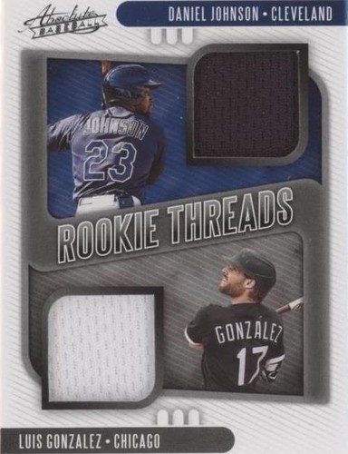 2021 Panini Absolute - Daniel Johnson Luis Gonzalez #RTD-DJ