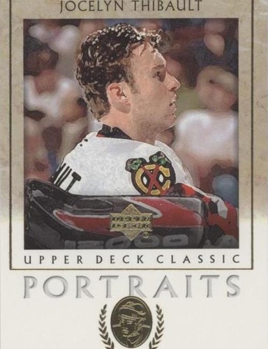 2002-03 Upper Deck Classic Portraits - Jocelyn Thibault #22