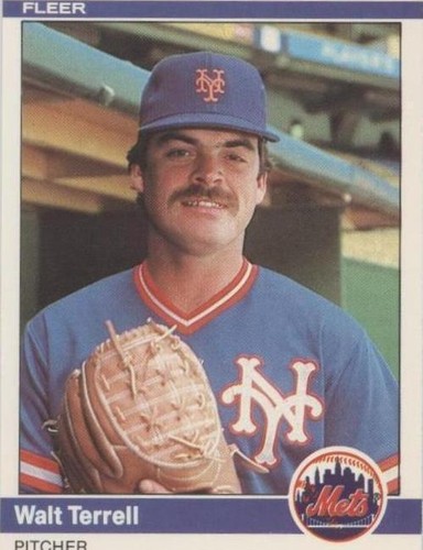 1984 Fleer - Walt Terrell #601