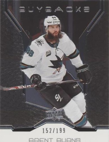 2019-20 Upper Deck Buybacks - Brent Burns #23