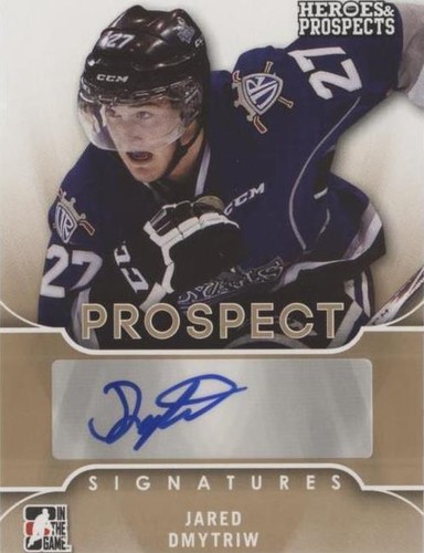 2015-16 Leaf In the Game Heroes & Prospects - Jared Dmytriw #PS-JD1