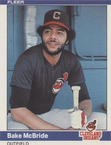 1984 Fleer - Bake Mcbride #547