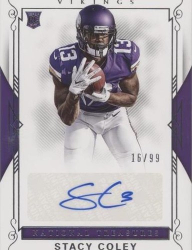 2017 Panini National Treasures Stacy Coley #134