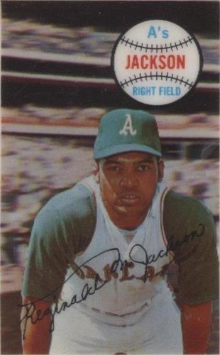 1970 Kellogg's 3-D Super Stars - Reggie Jackson #32