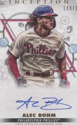 2022 Topps Inception - Alec Bohm #BRES-AB
