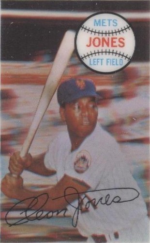 1970 Kellogg's 3-D Super Stars - Cleon Jones #3