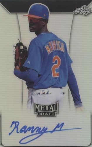 2018 Leaf Metal Draft - Ronny Mauricio #BA-RM1