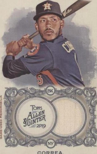 2019 Topps Allen & Ginter - Carlos Correa #FSRB-CC
