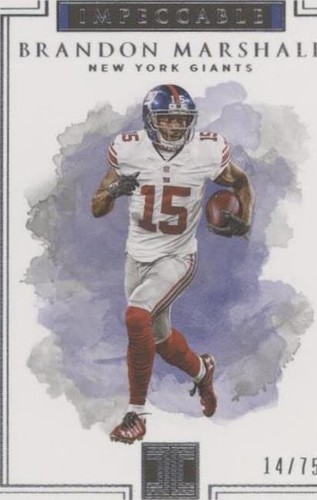 2017 Panini Impeccable Brandon Marshall #23