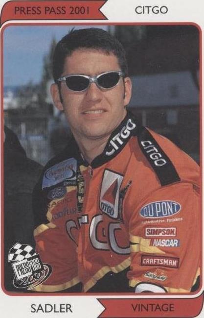 2001 Press Pass - Elliott Sadler #VN 26
