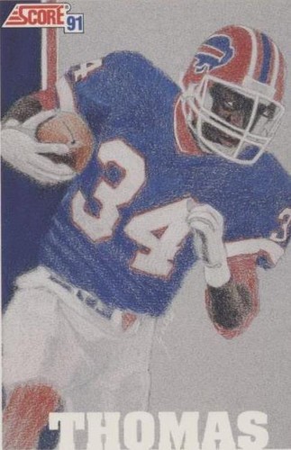1991 Score Thurman Thomas #623