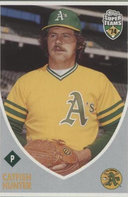 2002 Topps Super Teams - Catfish Hunter #128