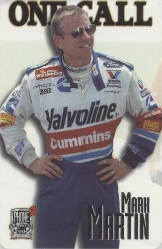 1997 Finish Line Phone Pak Racing 2 Phone Cards - Mark Martin #3