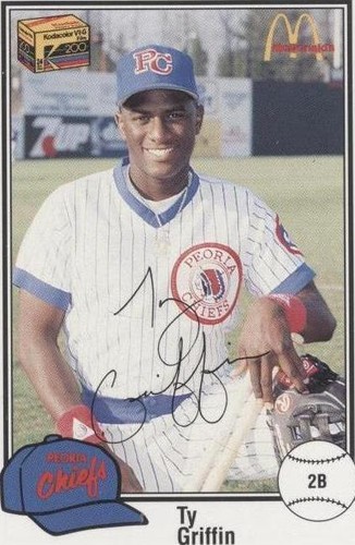 1989 Kodak Peoria Chiefs - Ty Griffin #1