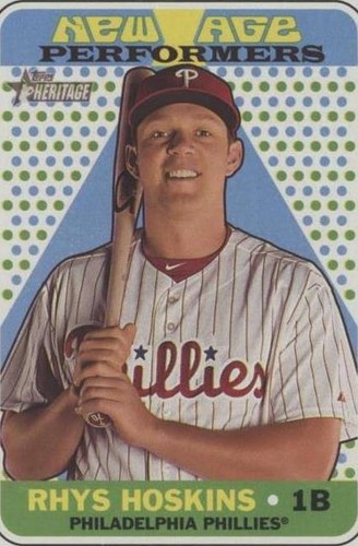 2018 Topps Heritage - Rhys Hoskins #NAP-22