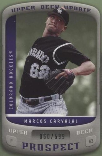 2005 Upper Deck Update - Marcos Carvajal #141
