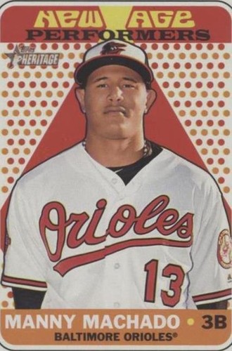 2018 Topps Heritage - Manny Machado #NAP-20