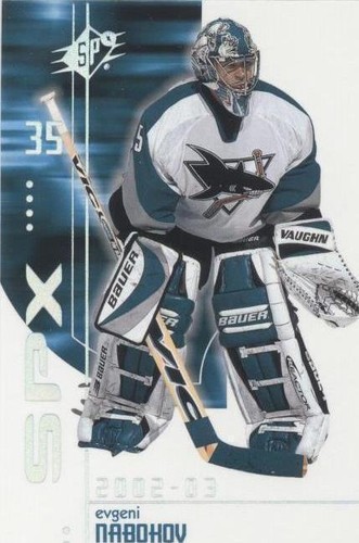 2002-03 SPx - Evgeni Nabokov #63