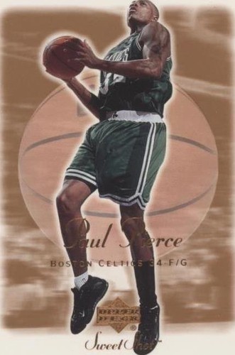2001-02 Upper Deck Sweet Shot - Paul Pierce #4