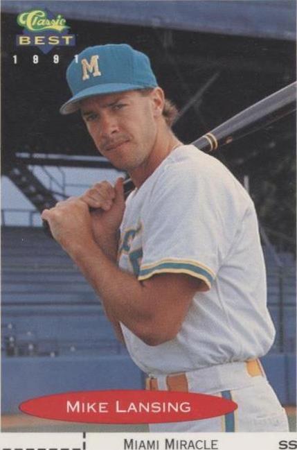 Clásico Mejor Liga Menor 1991 - Mike Lansing #45