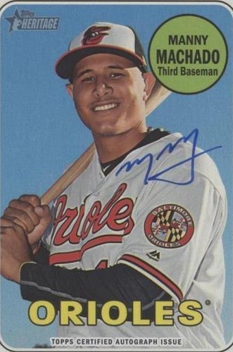 2018 Topps Heritage - Manny Machado #ROA-MM