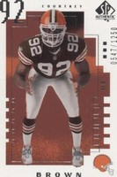 2000 SP Authentic Courtney Brown #148