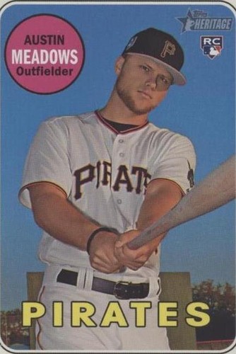 2018 Topps Heritage High Number - Austin Meadows #568
