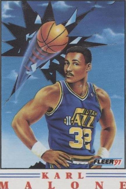 Fleer Wheaties 1991-92 - Karl Malone #71