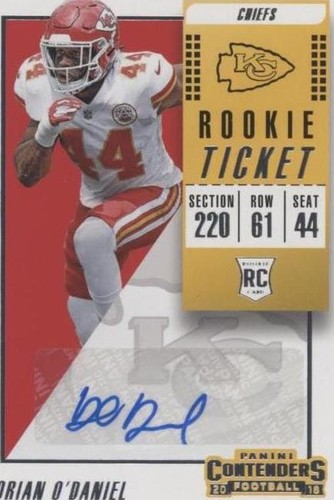 2018 Panini Contenders Dorian O'Daniel #210