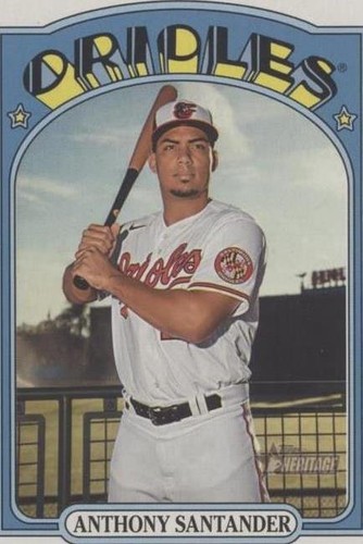 2021 Topps Heritage - Anthony Santander #377