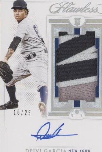 2021 Panini Flawless - Deivi Garcia #RPA-DG