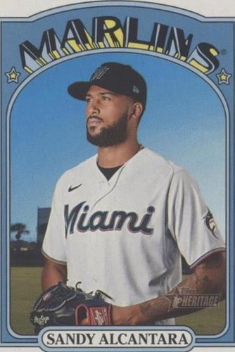 2021 Topps Heritage - Sandy Alcantara #11