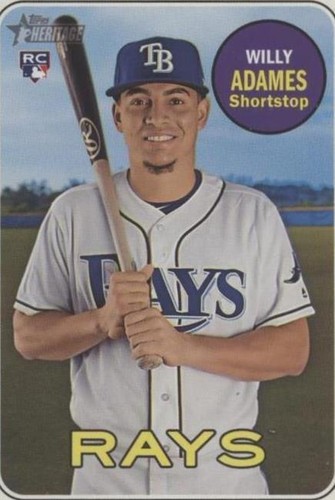 2018 Topps Heritage High Number - Willy Adames #643