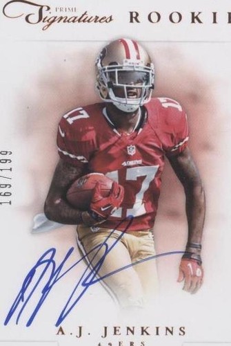 2012 Panini Prime Signatures A.J. Jenkins #241