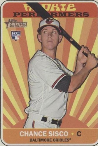 2018 Topps Heritage High Number - Chance Sisco #RP-CS