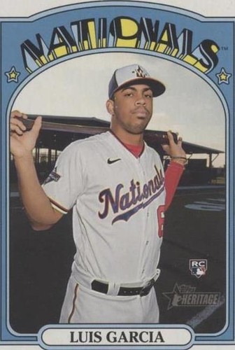 2021 Topps Heritage - Luis Garcia #109