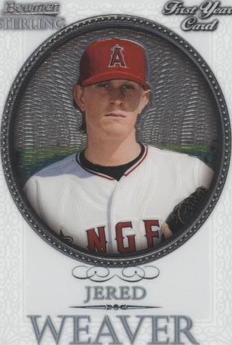 2005 Bowman Sterling - Jered Weaver #BS-JWE