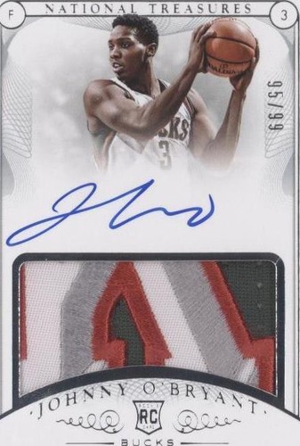2014-15 Panini National Treasures - Johnny O'Bryant #131