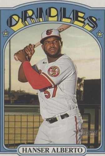 2021 Topps Heritage - Hanser Alberto #127