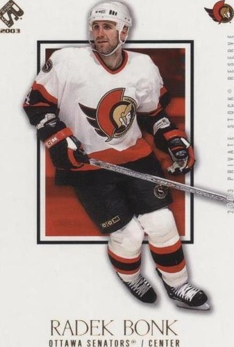 2002-03 Pacific Private Stock Reserve - Radek Bonk #71