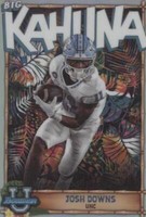 2022 Bowman University Chrome Josh Downs #TBK-13