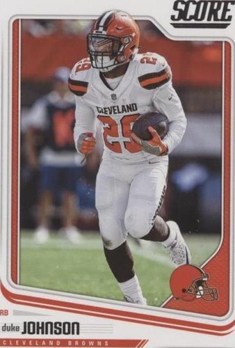 2018 Score Duke Johnson #78