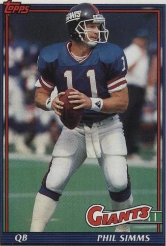 1991 Topps Phil Simms #32